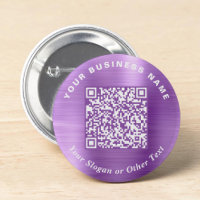 Promotional Business QR Code Purple Pin