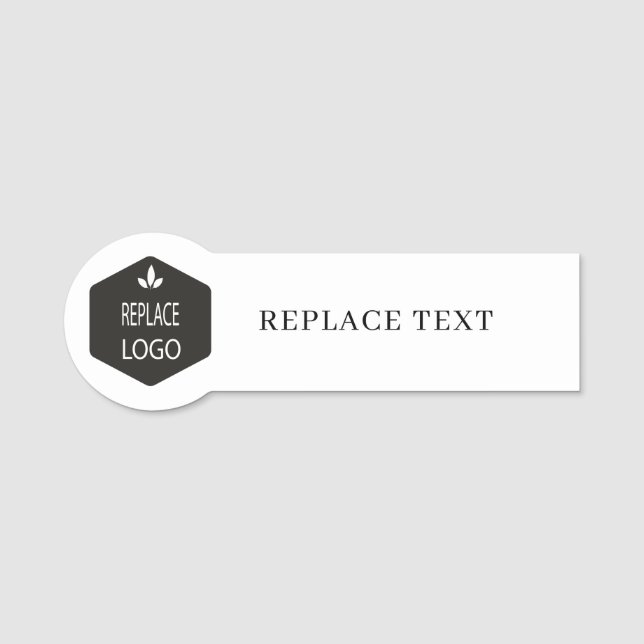 Promotional Business Supplies ADD  Change  LOGO Name Tag (Front)