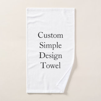 promotional Custom Simple Bathroom Towel Set