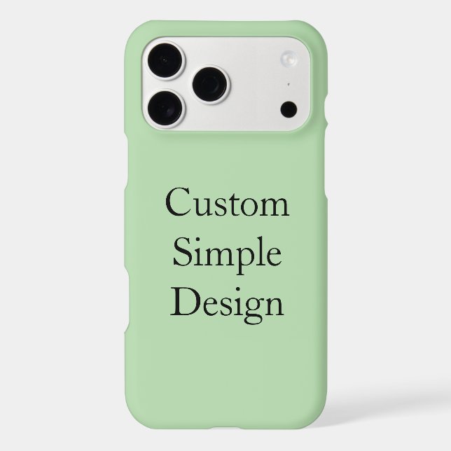 promotional Custom Simple iPhone Case  (Back)