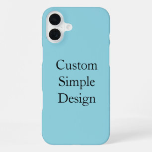 promotional Custom Simple iPhone Case