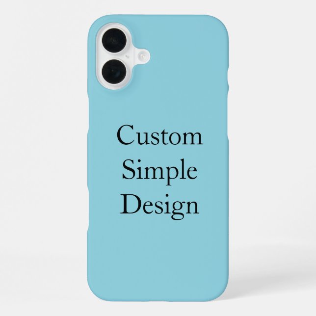 promotional Custom Simple iPhone Case  (Back)