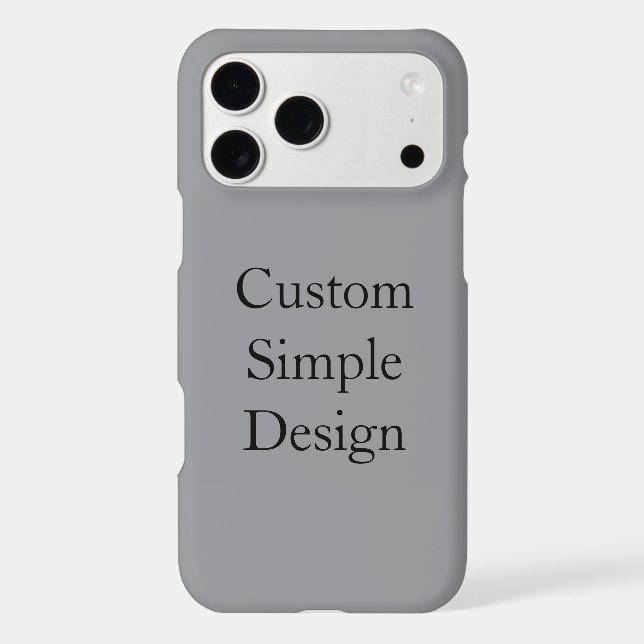 promotional Custom Simple iPhone Case  (Back)