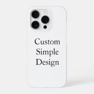 promotional Custom Simple iPhone Case