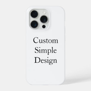 promotional Custom Simple iPhone Case