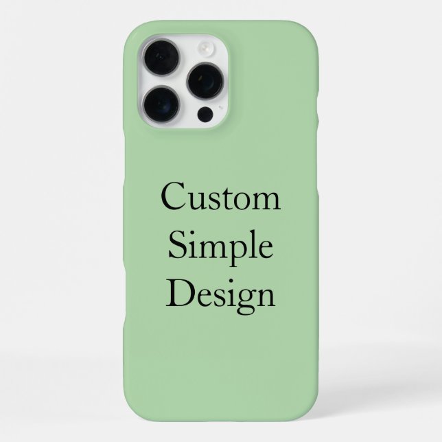 promotional Custom Simple iPhone Case  (Back)