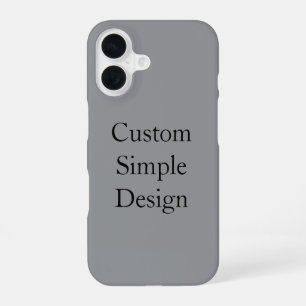 promotional Custom Simple iPhone Case