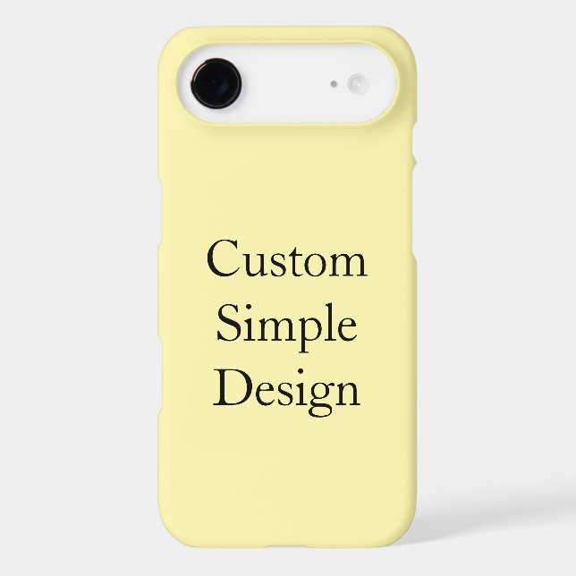 promotional Custom Simple iPhone Case  (Back)