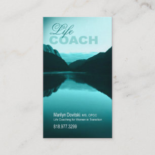 Promotional for Life Coach Spiritual Counseling Business Card