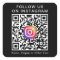 Promotional Instagram QR Code Black