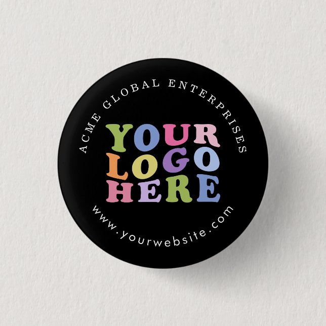 Promotional Items No Minimum Add Your Logo  Button (Front)