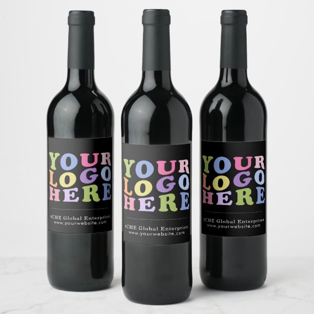Promotional Items No Minimum Add Your Logo  Button Wine Label (Bottles)