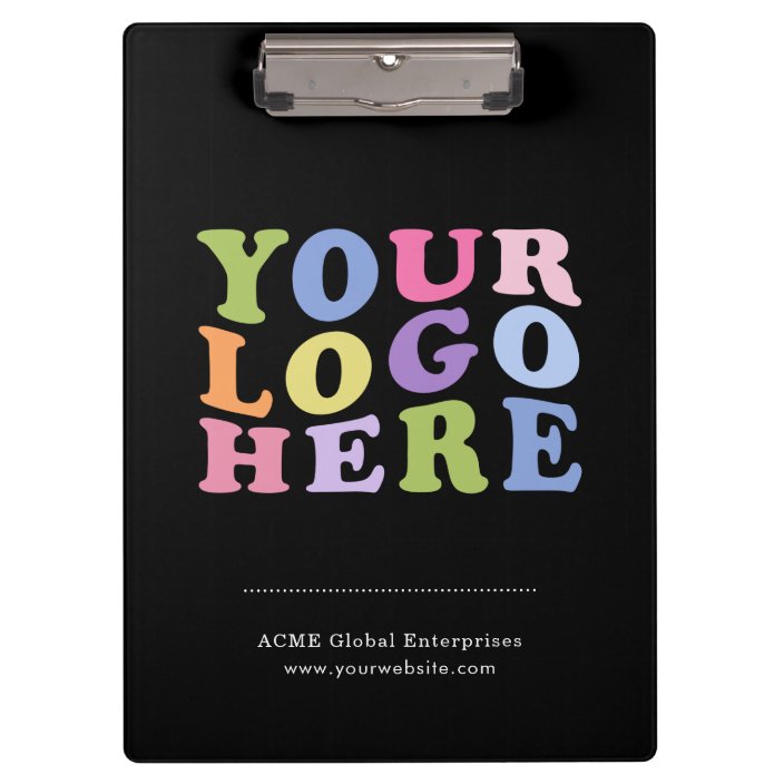 Promotional Items No Minimum, Add Your Logo Clipb Clipboard Zazzle