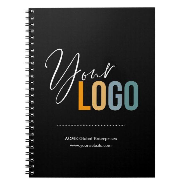 Promotional Items No Minimum, Add Your Logo Notebook (Front)