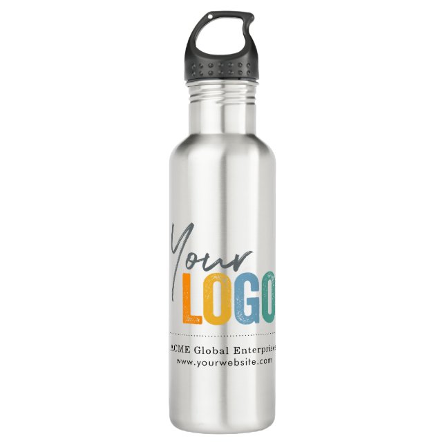 Promotional Items No Minimum Add Your Logo Stainle 710 Ml Water Bottle (Front)