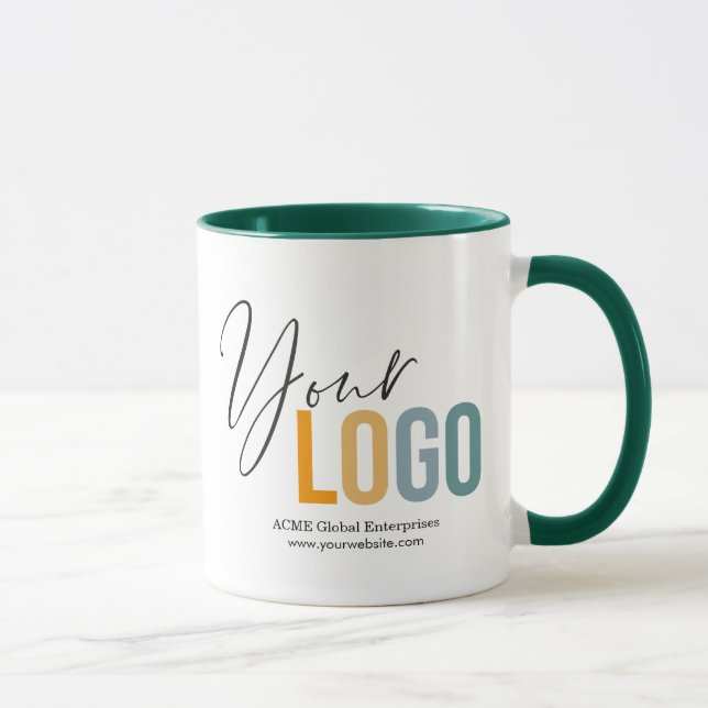 Promotional Items No Minimum, Colour Logo Mugs (Right)