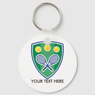 Promotional keychain gift for tennis club