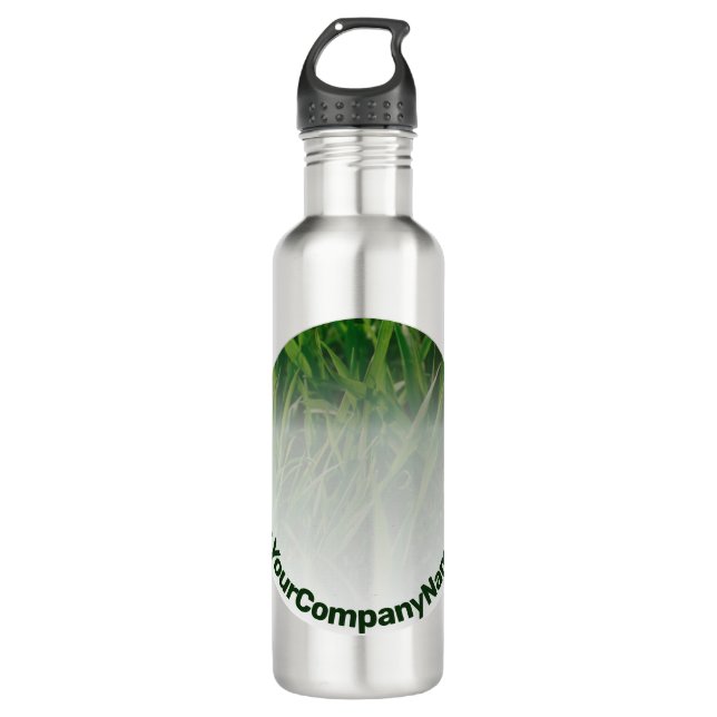 Promotional Lawn Care Service Photo www 710 Ml Water Bottle (Front)
