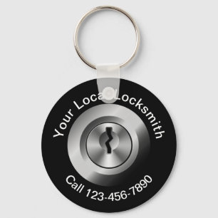 Promotional Locksmith Theme Budget Keychains