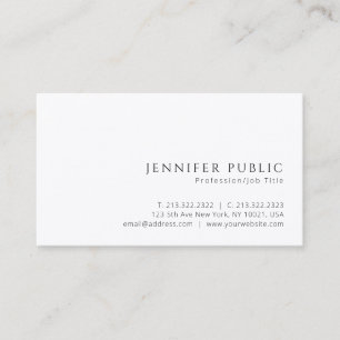 Promotional Modern Elegant Luxurious Premium Silk Business Card
