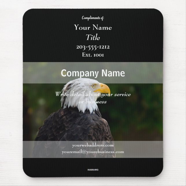 Promotional Mousepad Eagle - HAMbyWG (Front)