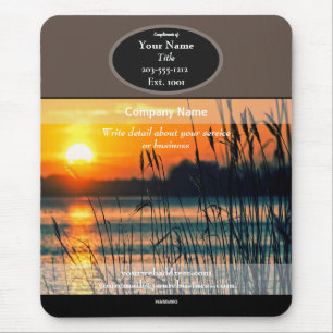 Promotional Mousepad Sunset Lake - HAMbyWG