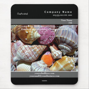 Promotional Mousepad White Flower. Theme - HAMbyWG