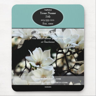 Promotional Mousepad White Magnolia - HAMbyWG