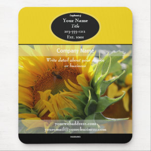 Promotional Mousepad Yellow Sunflower - HAMbyWG