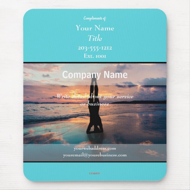 Promotional Mousepad Yoga - HAMbyWG (Front)