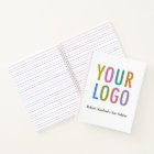Promotional Notebook Company Logo No Minimum Bulk