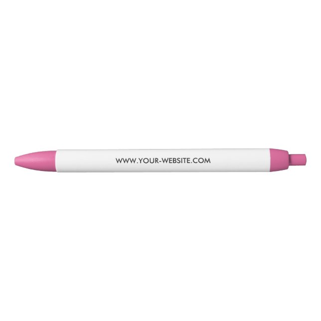 Promotional pen with company website address (Front)