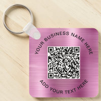 Promotional Pink QR Code