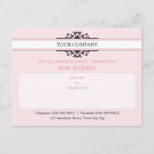 PROMOTIONAL POSTCARD :: divine 4A