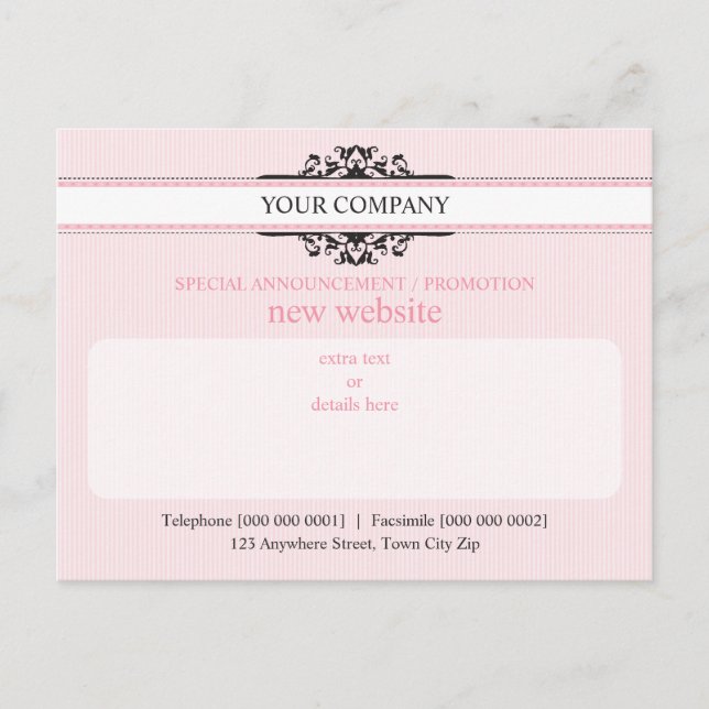 PROMOTIONAL POSTCARD :: divine 4A (Front)