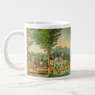 Promotional Print For Grange Members Large Coffee Mug