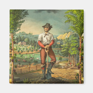 Promotional Print For Grange Members Magnet