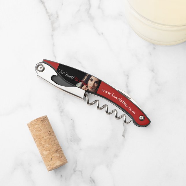 Promotional Printed Corkscrew (Front)