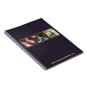 Promotional Purple & Orange Nurse Aged Care Notebook