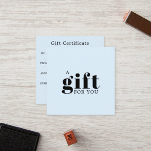 Promotional Salon Business Gift Loyalty Card
