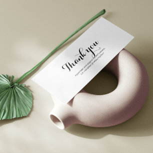 Promotional Supplies Thank You Black And White