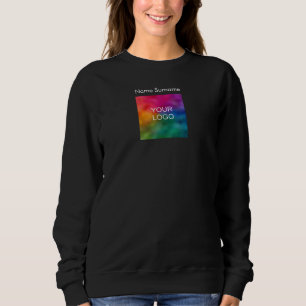 Promotional Template Business Logo Women's Basic Sweatshirt