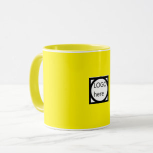 Promotional Two Colour Coffee, Brown Mug