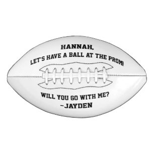 Promposal American Football