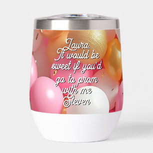 Promposal   Go to Prom with Me   Gold and Black