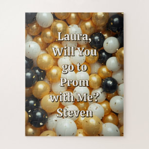Promposal   Go to Prom with Me Yes or No? Jigsaw Puzzle