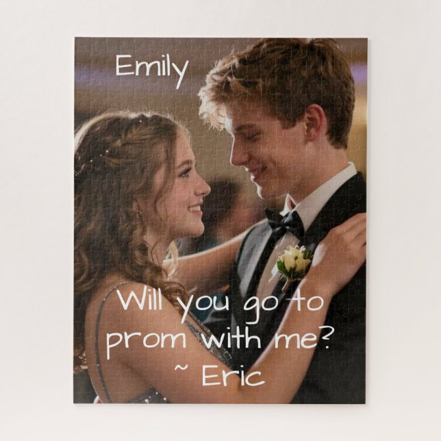 Promposal | Will You go to Prom with Me? Jigsaw Puzzle (Vertical)