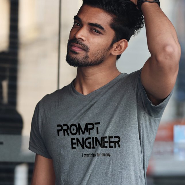 Prompt engineer minimalist quote T-Shirt (Creator Uploaded)