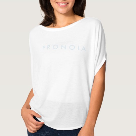 PRONOIA Women's Bella Canvas Flowy Circle Top