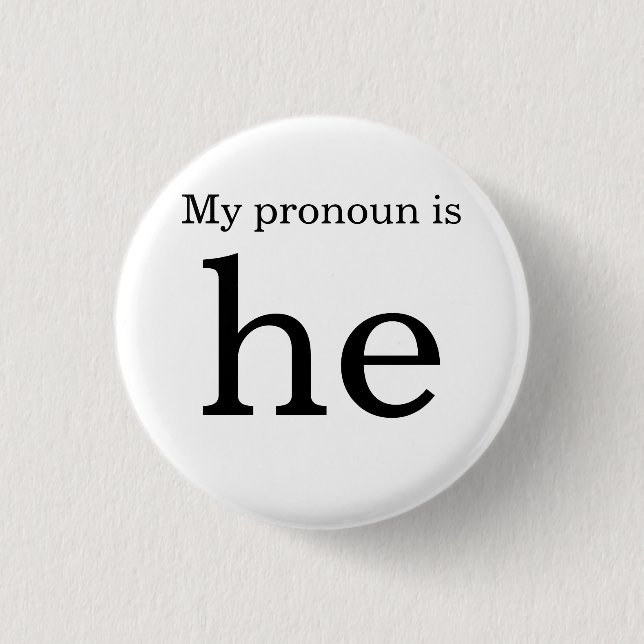Pronoun badge (Front)